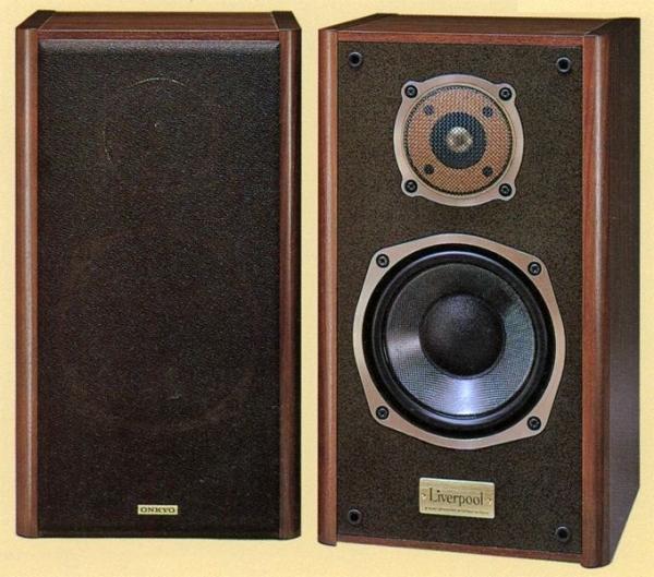Колонки пассивные напольные Onkyo D500 ll, 180Вт, 2*полосные, 35..45000Гц, 90дБ, 6Ом, коричневые, б/у