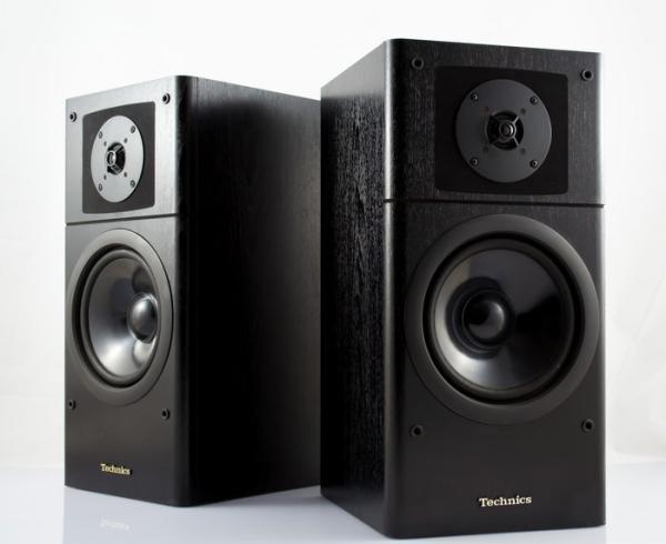 Колонки пассивные полочные Technics SB-EX2, 100-200Вт, 34-45000Гц, 84Дб, 4Ом, Динамики 20 2.5 см, дерево, 8.5кг, коричневые, 1991-1995, б/у