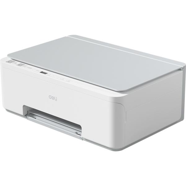 МФУ струйное Deli D516W, A4, 4800*1200dpi, 15/8стр/мин, 4 цвета, USB2.0, WiFi, LAN, печать без полей, СНПЧ