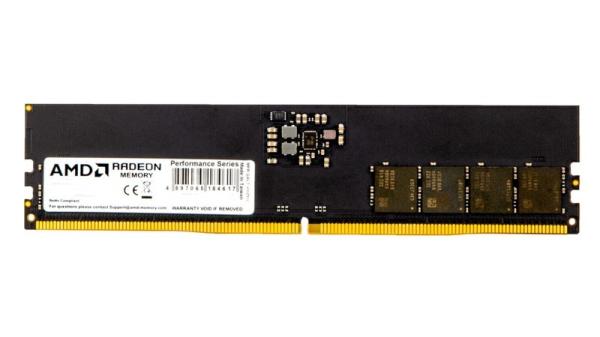 Оперативная память DIMM DDR5 16Gb AMD R7516G6000U1S-U, 6000МГц, PC48000, CL36, 1.1В