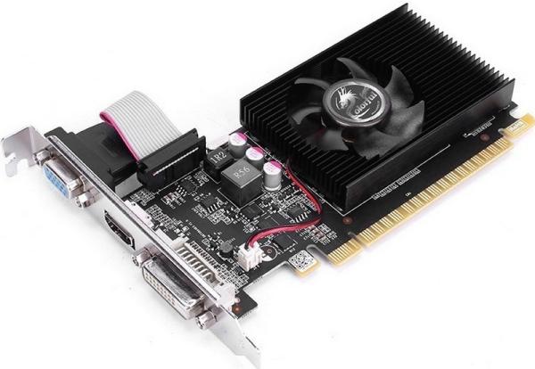 Видеокарта PCI-E GeForce  GT710 Colorful GT710-2GD3-V, 2GB GDDR3 64bit 954/1000МГц, PCI-E3.0, HDMI/VGA, 19Вт