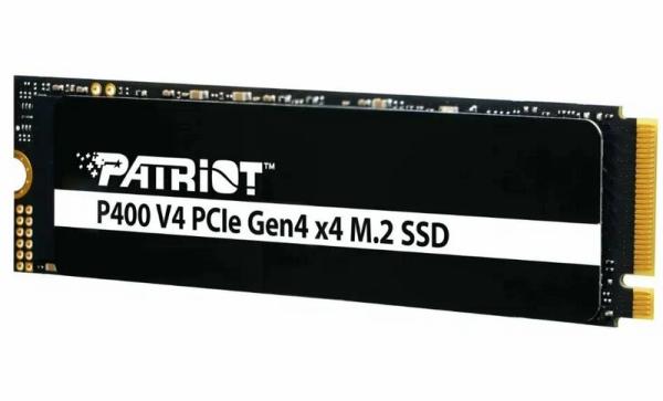 Накопитель SSD M.2 1TB Patriot P400VP1TBM28H, NVMe PCIe 4.0 x4, 3D NAND, 6000/5000MB/s