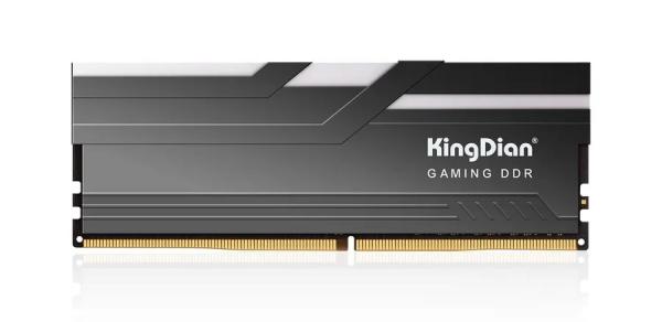 Оперативная память DIMM DDR4 16Gb KingDian RH41-DDR4-1х16-3200, 3200МГц, PC25600, CL22, 1.2В, радиатор, подсветка RGB