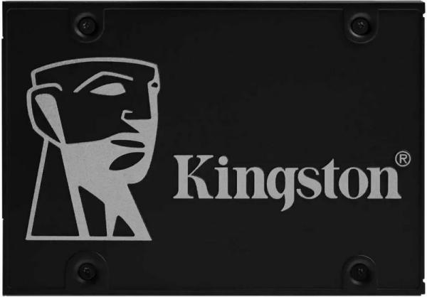 Накопитель SSD 2.5" SATA  1TB Kingston KC600 SKC600/1024G, SATAIII 550/520MB/s