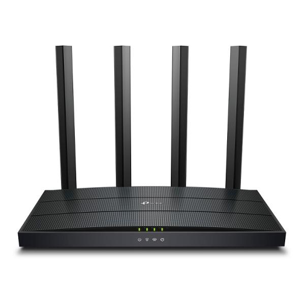 Маршрутизатор WiFi TP-LINK Archer AX12 AX1500, 4*RJ45 LAN 1Гбит/с, 1*RJ45 WAN 1Гбит/с, 802.11n 300Мбит/с 2.4ГГц, 802.11ax 1201Мбит/с 5ГГц, FireWalll