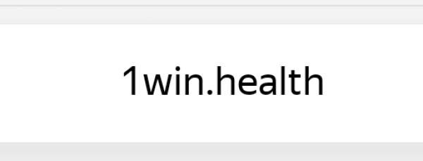 1win.health